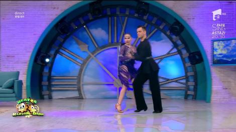 Octavian Dumitrescu & Geanina Moloiu, demonstrație de samba, rumba și cha-cha