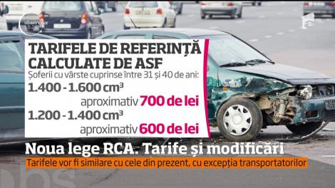 Atenţie, şoferi! Se schimbă tarifele pentru poliţele RCA