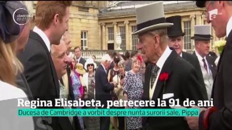 Regina Elisabeta, petrecere la 91 de ani