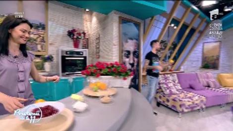 Pariu între Florin Ristei şi Diana Munteanu! Cine nu nimereşte coşul mănâncă o lămâie cu tot cu coajă