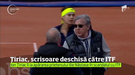 Urmărit de scandaluri, Ilie Năstase este apărat de prietenul Ion Ţiriac, printr-o scrisoare deschisă adresată lui Steve Simon