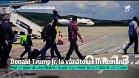 Donald Trump Jr, la vântătoare în România