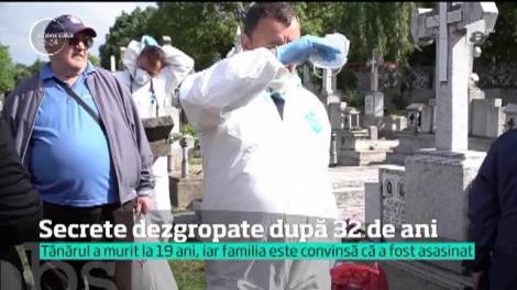 Secrete dezgropate după 32 de ani! Anchetatorii au deshumat trupul lui Mugur Călinescu, un luptător anti-comunist