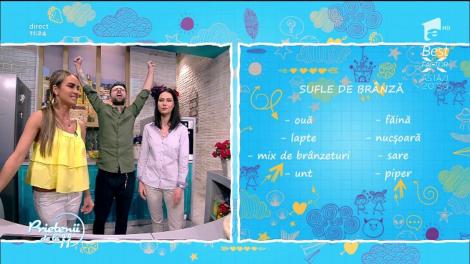 Andreea Moldovan găteşte "Sufle de brânză"