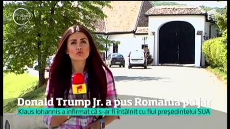 Trump Junior, fiul preşedintelui Americii, vrea să descopere România şi are planificate mai multe vizite