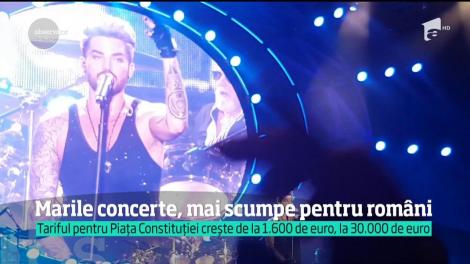 Veste rea pentru iubitorii de muzică! Biletele pentru marile concerte vor fi, în curând, mai scumpe