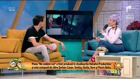 Giulia, single nou: ”Ne-am distrat copios la filmările videoclipului 'Ne vedem noi'”