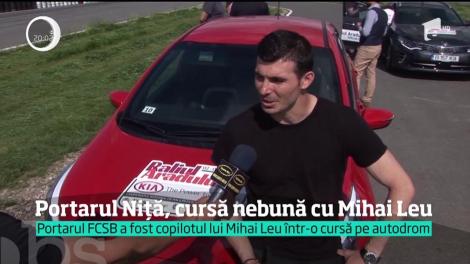 Florin Niţă, portarul FCSB, cursă nebună cu Mihai Leu