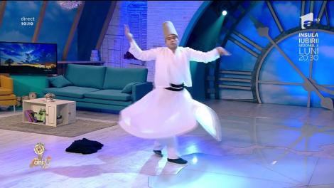 Dansul mistic care simbolizează crearea universului, în platoul de la Neatza