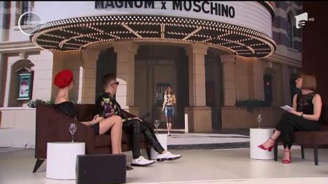 Supermodelul Cara Delevin şi designerul Jeremy Scott sunt protagoniştii unei campanii extrem de vesele, pentru o celebră marcă de îngheţată