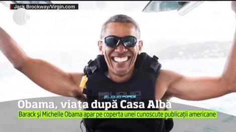 După 8 ani la Casa Albă, Barack şi Michelle Obama redescoperă savoarea lucrurilor. simple