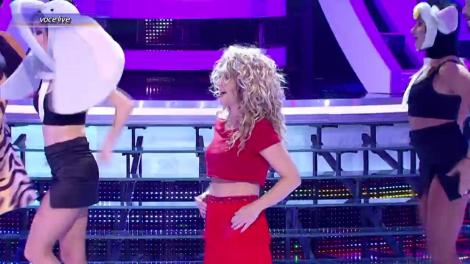 Bianca Sârbu se transformă în Shakira - Try Everything