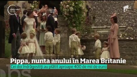 Pipa, nunta anului în Marea Britanie