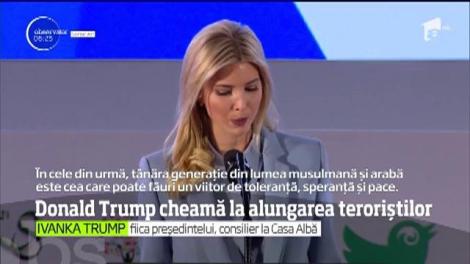 Donald Trump a îndemnat statele arabe şi musulmane să-i "alunge" pe terorişti şi extremişti şi le-a promis ajutorul Statelor Unite în acest scop