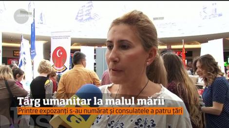Târg umanitar la malul mării. Printre expozanţi s-au aflat reprezentanţi ai consulatelor Rusiei, Chinei şi Turciei la Constanţa