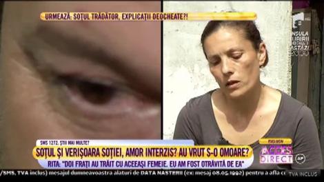 Viața ei nu mai este viață de când a aflat că soțul său ar avea o relație interzisă cu verișoara ei!: ”Am fost otrăvită de ea!”