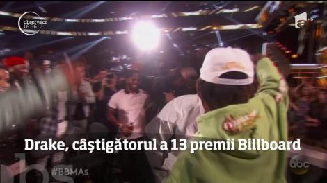 Drake a detronat-o pe Adele! Marele câştigător al galei Billboard Music Awards se bate în trofee cu artista