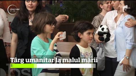 Preparate regeşti la malul mării. Delicatese şi obiecte de artă tradiţionale au fost scoase la vânzare cu un singur scop