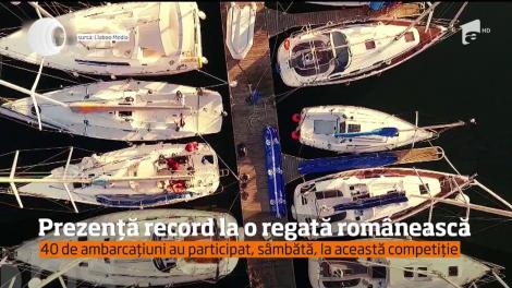 Prezenţă record la o regată românească în Constanţa. Zeci de ambarcațiuni s-au întrecut în largul Mării Negre