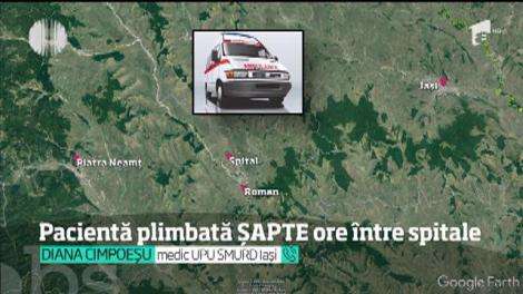 O pacientă, victima unui accident rutier, a rămas fără un picior după ce a fost plimbată timp de ȘAPTE ore între spitale!