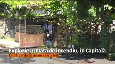 O explozie puternică s-a produs în Capitală