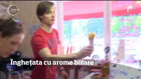 Ați încercat înghețata cu gust de roșii? Dar pe cea cu gust de brânză? Poți experimenta o adevărată "salată de vară" și nu e banc. Magazinul care vinde deliciosul desert al verii