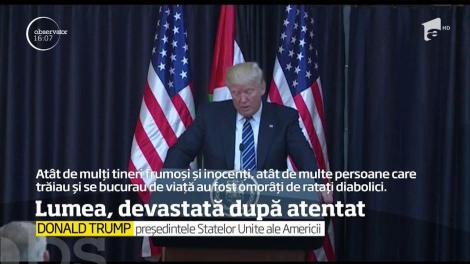 ATENTAT ÎN MANCHESTER. Tragedia celor 22 de suflete care au pierit a produs reacţii dure și emoționante, în toată lumea: "Tinerii frumoși și inocenți au fost uciși de ratați diabolici"