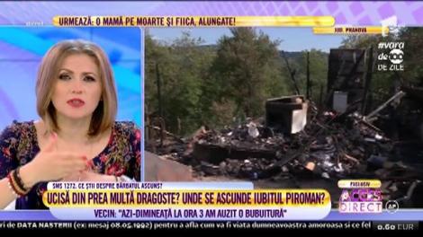 Carbonizată din prea multă dragoste!? Piromanul este de negăsit