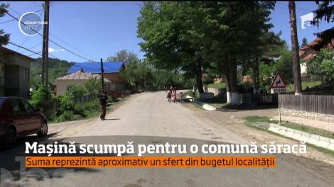 Primăria unei comune din Vrancea a cheltuit pe o maşină aproape un sfert din bugetul şi aşa sărac al localităţii!
