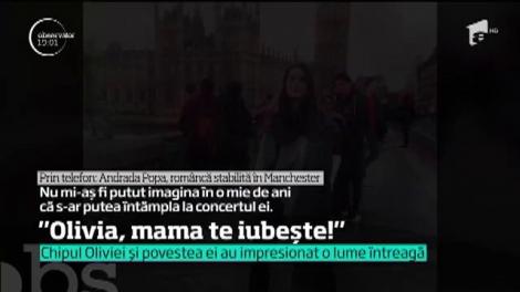 ATENTAT ÎN MANCHESTER. Olivia, copila cu ochii verzi, a mers să-și vadă idolul, dar și-a întâlnit moartea. O româncă ar fi putut să aibă aceeași soartă!