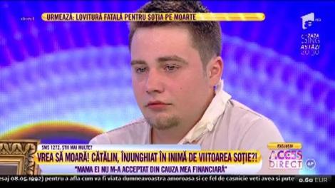 Cătălin, ”înjunghiat” în inimă de viitoarea soție: ”Am ales să-mi fac rău singur, ca să trec peste durerea sufletească!”