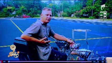 Ce se întâmplă când Dorel e profesionist! Face adevărate capodopere cu mașinuța lui!