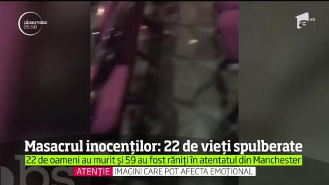 A fost iadul inocenţilor la Manchester. Copii şi adolescenţi şi-au pierdut viaţa sau au fost mutilaţi la concertul idolului lor, starul pop american Ariana Grande