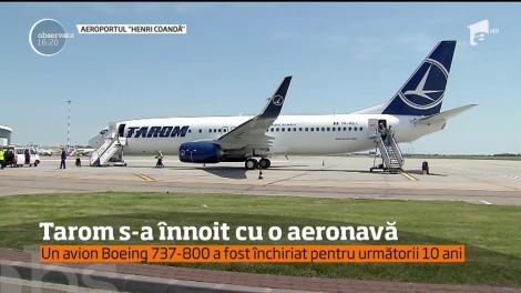 Tarom şi-a înnoit flota, cu o aeronavă botezată Sarmizegetusa!