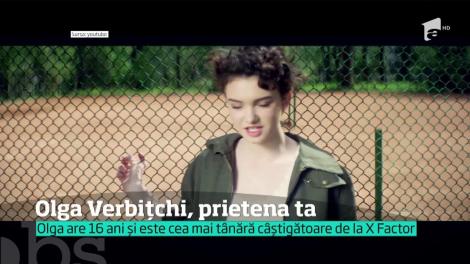 Olga Verbiţchi, câştigătoarea X Factor 2017, cântă despre iubire, puştoaica spune că nu va avea niciodată un iubit
