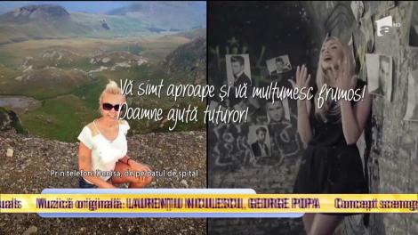 Mesajul Denisei Răducu, de pe patul de spital. Cu glasul stins, dar cu multă speranță, artista a vorbit pentru fanii săi: ”Datorită rugăciunilor voastre, acum mă simt mult mai bine!”