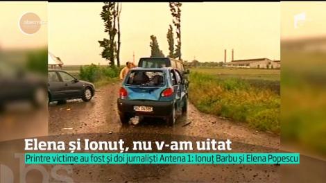 Ionuţ Barbu şi Elena Popescu, nu v-am uitat! Imaginea de coşmar a tragediei de la Mihăilești, încă vie în mintea și sufletul supraviețuitorilor
