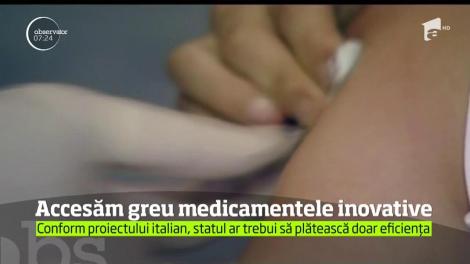 Accesăm greu medicamentele inovative