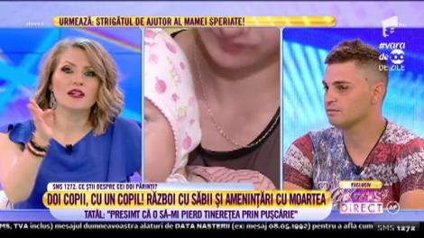 Mama și copilul, în pericol?!: ”A zis că o să ajung în cimitir și mama o să plângă”