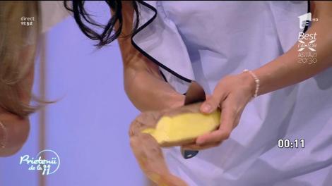 Ristei s-a enervat și s-a apucat de curățat cartofi chiar în timpul emisiunii! Și a ieșit show de zile mari!