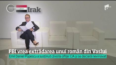 FBI vrea extrădarea unui român din Vaslui. Acesta susţine că este ofiţer CIA!