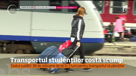 Gratuit pentru studenţi, scump pentru statul român