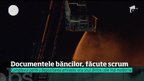 Mii de documente ale unora dintre cele mai mari bănci din România, facute scrum!