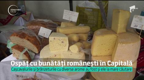 Ospăț cu bunătăți românești în Capitală