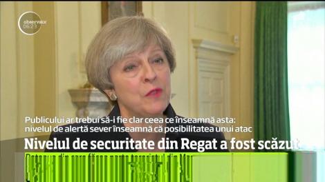 Nivelul de securitate din Regatul Unit a fost coborât de la sever la critic