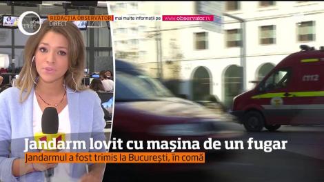 Un jandarm din Tulcea a ajuns în comă la spital, după ce a încercat să imobilizeze un individ