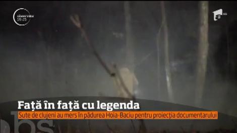 Documentarul despre Pădurea Hoia Baciu a fost proiectat chiar la fața locului