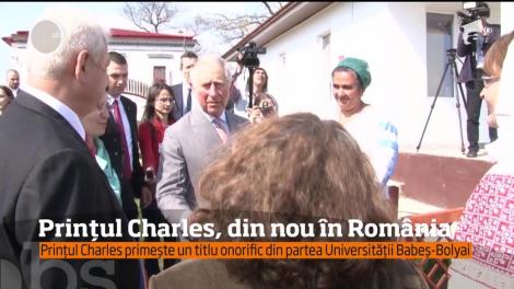 Prinţul Charles a venit din nou în România
