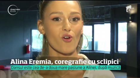 Alina Eremia, coregrafie cu sclipici în noul ei videoclip