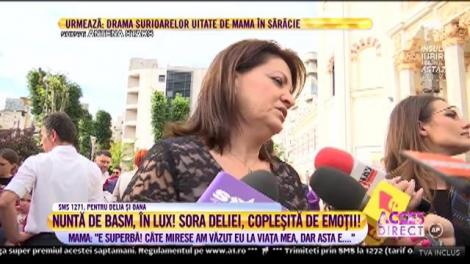 Nuntă de basm pentru sora Deliei! Oana a fost machiată chiar de mirele ei!